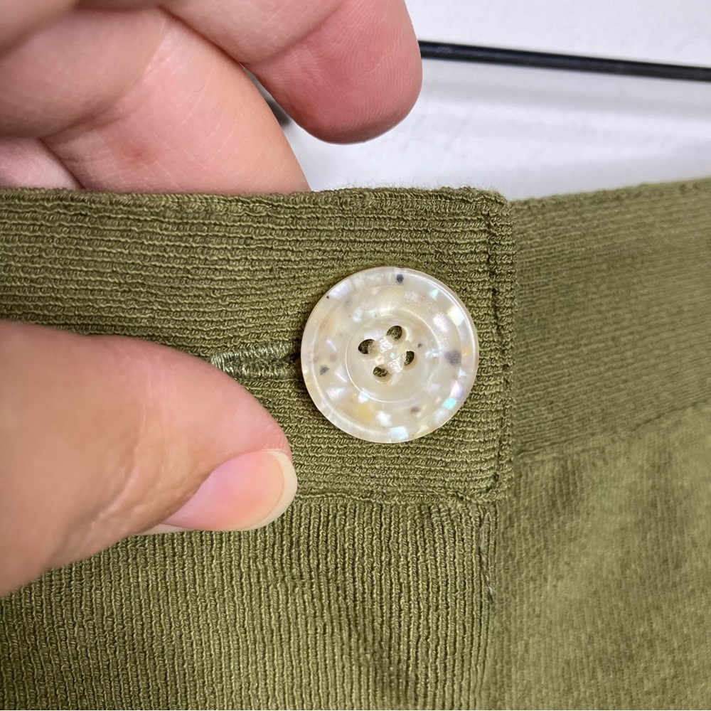 RicherPoorer rustic city short olive green women’s‎ size XS new with tags modern - Picture 6 of 12